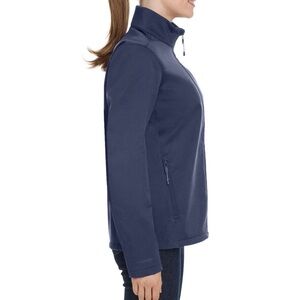 Under Armour Midnight Blue Cold Gear Jacket Full Front Zip Womens size Med